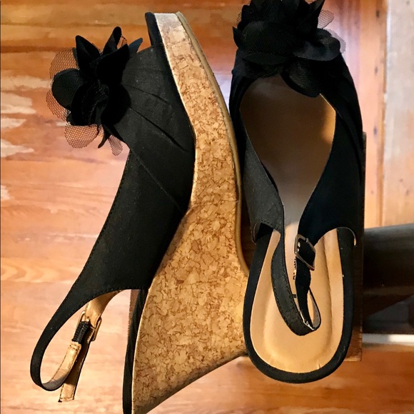 CL by Laundry cork look wedge platform Ilena 3 - Picture 3 of 8